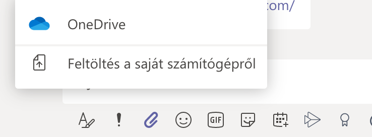 Microsoft Teams fájlmegosztás